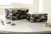 Ashley Furniture A2000596 Ellford - Box Set (Set of 2) - Black / Brown / Cream