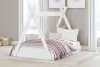 Ashley Furniture EB1810/230/122 Ashley Furniture EB1810/230/122 Hallityn - 2 Pc. - Bookcase, Full Tent Complete Bed - White