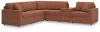 Ashley Furniture 92102S7 Ashley Furniture 92102S7 Modmax - 6-Piece Sectional With Storage Console - Spice
