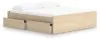 Ashley Furniture EB9632B21 Ashley Furniture EB9632B21 Onita - King Platform Bed With 2 Side Storage - Natural