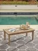 Ashley Furniture P601-701 Carter Hall - Rectangular Cocktail Table - Beige