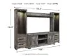 Ashley Furniture W440W2 Ashley Furniture W440W2 Wynnlow - 4 Pc. - Entertainment Center - 63