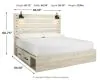 Ashley Furniture B192B19 Ashley Furniture B192B19 Cambeck - King Panel Bed With Side Storage Drawers - Whitewash