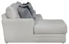 Jackson Furniture Industries 2470/75/42-21 Jackson Furniture Industries 2470/75/42-21 Polaris - 2 Piece Sofa Chaise (RSF Loveseat / LSF Chaise) - Sugar