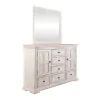 Liberty Furniture 361W-BR-DM Liberty Furniture 361W-BR-DM Big Valley - Dresser & Mirror - Whitestone