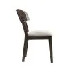 New Classic D1078-20 Rex - Open Back Dining Chair (Set of 2) - Brown And Beige