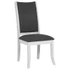 Coaster Fine Furniture 109332 Judd - Upholstered Dining Side Chair (Set of 2) - Pearl White