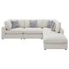 Coaster Fine Furniture 551321-SETC Serene - 5 Piece Upholstered Modular Sectional Sofa - Beige