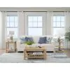 Riverside Furniture 30703 Rosalie - Woven Square Coffee Table - Light Brown