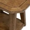 Liberty Furniture 930-OT1021 Liberty Furniture 930-OT1021 Carolina Park - Octagonal End Table - Amber Brown