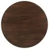 Coaster Fine Furniture 108891-S5 Everton - 5 Piece Round Dining Table Set - Dark Walnut