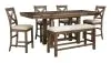Ashley Furniture D631-32 Moriville - Rectangular Dining Room Counter Extension Table - Grayish Brown
