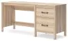Ashley Furniture H3929-134 Battelle - Home Office Desk - Tan