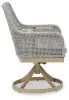 Ashley Furniture P798-602A Seton Creek - Swivel Chair With Cushion (Set of 2) - Gray