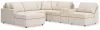 Ashley Furniture 92103S21 Ashley Furniture 92103S21 Modmax - 6-Piece Sectional With Laf Corner Chaise And Storage Console - Oyster