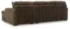 Ashley Furniture 98104S2 Ashley Furniture 98104S2 Midnight-Madness - 2-Piece Sectional Sofa With RAF Corner Chaise - Chocolate