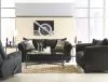 Ashley Furniture 75008/38/35/25 Ashley Furniture 75008/38/35/25 Darcy - 3 Pc. - Sofa, Loveseat, Rocker Recliner - Black