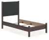 Ashley Furniture PCB2614B20 Ashley Furniture PCB2614B20 Pamytta - Twin Upholstered Panel Bed - Brown
