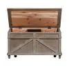 Liberty Furniture 172-OT1013 Parkland Falls - Storage Trunk - Weathered Taupe