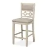 New Classic D1763-52S-BSQ New Classic D1763-52S-BSQ Mitchell - 5 Piece Counter Dining Set - Bisque / Brown