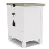 Riverside Furniture 37299 Cora - 2 Drawer Nightstand - White
