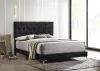CoasterEveryday 224451KW Kendall - Upholstered California King Panel Bed - Black