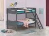 CoasterEveryday 405051GRY Littleton - Wood Twin Over Twin Bunk Bed - Gray