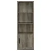 Coaster Fine Furniture 701024-SET Burke - 3 Piece TV Entertainment Center - Gray Driftwood