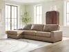 Benchcraft® 76106S5 Benchcraft® 76106S5 Veronella - 3-Piece Sectional With LAF Corner Chaise - Sahara