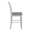 Liberty Furniture 334-B150224 Cumberland Creek - Slat Back Counter Chair - White