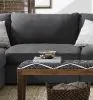 CoasterEssence 551324 Serene - Upholstered Armless Chair - Charcoal