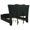 Coaster Fine Furniture 223161QB2 Lorient - Headboard Wings Panels, Box 2 of 4 - Black