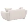 Coaster Fine Furniture 509301-S2 Destino - 2 Piece Chenille Splayed Arm Sofa Set - Greige