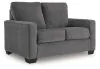 Ashley Furniture 5360237 Ashley Furniture 5360237 Rannis - Twin Sofa Sleeper - Pewter
