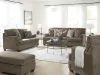 Ashley Furniture 59505/38/35/23/14 Ashley Furniture 59505/38/35/23/14 Stonemeade - 4 Pc. - Sofa, Loveseat, Chair And A Half, Ottoman - Nutmeg
