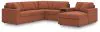 Ashley Furniture 92102S51 Ashley Furniture 92102S51 Modmax - 6-Piece Sectional With Audio System And Raf Corner Chaise - Spice