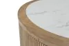 Ashley Furniture T808-8 Camdill - Round Cocktail Table - Light Brown / White