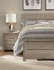 Ashley Furniture B070/31/36/46/71/96 Culverbach - 5 Pc. - Dresser, Mirror, Chest, Queen Panel Bed - Gray