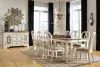 Ashley Furniture D743/45/02(8) Ashley Furniture D743/45/02(8) Realyn - 9 Pc. - Extension Table, 8 Ribbon Back Side Chairs - White