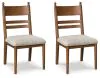 Ashley Furniture PCD824-09 Greddinton - Dining Upholstered Side Chair (Set of 2) - Brown