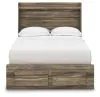 Ashley Furniture PCB2005B10 Elbrim - Full Panel Storage Bed - Brown
