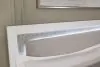 Ashley Furniture PCB1119-58 Ashley Furniture PCB1119-58 Maeling - King Upholstered Panel Headboard - White / Gray