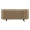 ACME AC05319 Markku - Console Table With Natural Marble - Oak