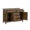 Samuel Lawrence Furniture S917-146 Seneca - 5-Drawer, 2-Door Server - Brown