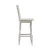Liberty Furniture 244-B400330 Magnolia Manor - Spindle Back Swivel Bar Stool - Antique White & Weathered Bark