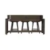 Liberty Furniture 145-OT-4PCS City View - 4 Piece Table Set (Console Bar Table & 3 Console Stools) - Coffee Bean