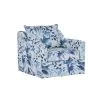New Classic U1270-12-BFP Sylvie - Swivel Chair - Blue / White