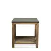 Riverside Furniture 16509-16510 Weatherford - Rectangular End Table - Reclaimed Natural Pine