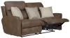 Jackson Furniture Industries 3882-1811/19-1728/26 Justine - Lay Flat Reclining Loveseat - Burlap