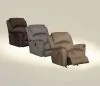 Jackson Furniture Industries 647852-1792/29-2792/29 Jackson Furniture Industries 647852-1792/29-2792/29 Malloy - Fabric Power Rocker Recliner - Chocolate